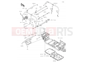KAWASAKI MULE PRO-DXT (KAF1000AHF) Guards/Cab Frame