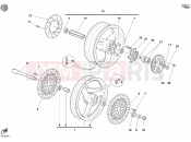 DUCATI 2007 Sporttouring ST3 WHEELS » FRONT WHEEL