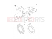 KAWASAKI 2000 Rear Brake