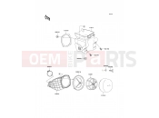 KAWASAKI 2000 Air Cleaner
