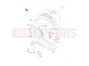 KAWASAKI 2000 Fenders