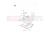 Cylinder Head Cover - Kawasaki ER-5 (ER500-A4) 2000