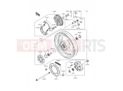KAWASAKI 2000 Rear Hub