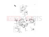 Air Cleaner - Kawasaki GPZ500S (EX500-D7) 2000