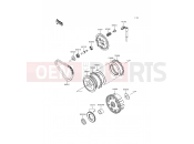Clutch - Kawasaki GPZ500S (EX500-D7) 2000