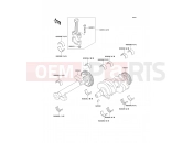 KAWASAKI GPZ500S (EX500-E7) Crankshaft