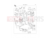 KAWASAKI GPZ500S (EX500-E7) Carburetor