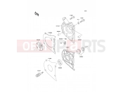 KAWASAKI GPZ500S (EX500-E7) Water Pump