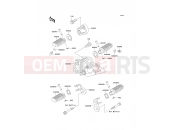 KAWASAKI GPZ500S (EX500-E7) Footrests