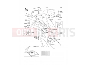 KAWASAKI GPZ500S (EX500-E7) Cowling