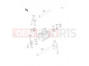 KAWASAKI KAZER (AN110-D2) Gear Change Drum/Shift Fork(s)
