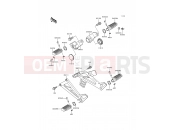 KAWASAKI 2000 Footrests
