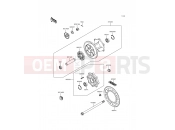 KAWASAKI 2000 Rear Hub