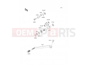 Gear Change Mechanism - Kawasaki W650 (EJ650-C4) 2002
