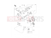 Starter Motor - Kawasaki W650 (EJ650-C4) 2002