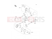 Turn Signals - Kawasaki W650 (EJ650-C4) 2002