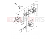 Clutch - Kawasaki KMX125 (KMX125-A2) 1987