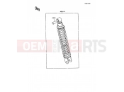 Shock Absorber(s) - Kawasaki KMX125 (KMX125-A2) 1987