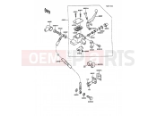 Front Master Cylinder - Kawasaki KMX125 (KMX125-A2) 1987