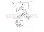 Rear Brake - Kawasaki KMX125 (KMX125-A2) 1987