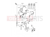 Ignition Switch - Kawasaki KMX125 (KMX125-A2) 1987