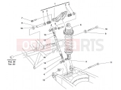 DUCATI Monster 1000 S REAR SUSPENSION