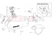 DUCATI Monster 1000 S FUEL TANK