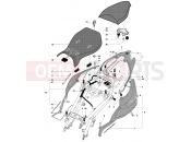 MV AGUSTA Brutale 750 S Rear Fairing Assembly