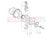MV Agusta Brutale 989 Crankshaft Assembly