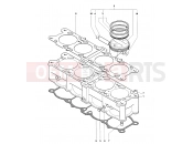 MV Agusta Brutale 989 Cylinder & Piston Assembly