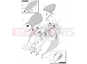 MV AGUSTA Brutale 920 Rear Fairing Assembly