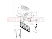 MV Agusta Brutale 990 R Airbox Assembly