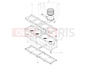 MV Agusta Brutale 990 R Cylinder & Piston Assembly