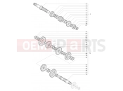 MV Agusta F3 675 Gear Box Assembly