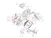 MV Agusta F3 800 AGO Rear Frame Assembly