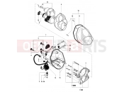 MV Agusta 1999 F4 750 ORO Headlight Components