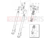 MV Agusta 2004-2006 F4 1000S Front Suspension Assembly