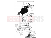 MV Agusta 2004-2006 F4 1000S 1+1 Rear Fairing (double seat)