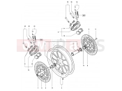 Front Wheel Assembly - MV Agusta 2006-2007 F4 1000R