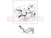 MV Agusta 2007-2008 F4 312R 1000 Wiring Harness - Mirrors