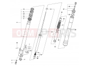 Front Fork Right - MV Agusta 2008-2009 F4 312RR 1078