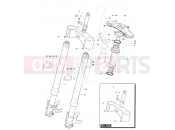 MV Agusta 2010-2011 F4 S Front Suspension Assembly