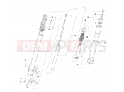 MV Agusta 2010-2011 F4 S Front Fork Right