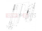 MV Agusta 2010-2011 F4 S Front Fork Left
