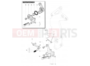 MV Agusta 2010-2011 F4 S Footrest Assembly Left