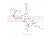 MV Agusta 2012 F4 RR Crankshaft Assembly