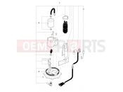 MV Agusta 2012 F4 RR Fuel Pump Assembly