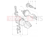 MV Agusta Rivale 800 Crankshaft Assembly