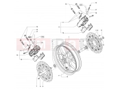 MV Agusta Stradale 800 Front wheel Assembly