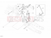 DUCATI Superbike 749 Dark REAR SHOCK ABSORBER » SWING ARM